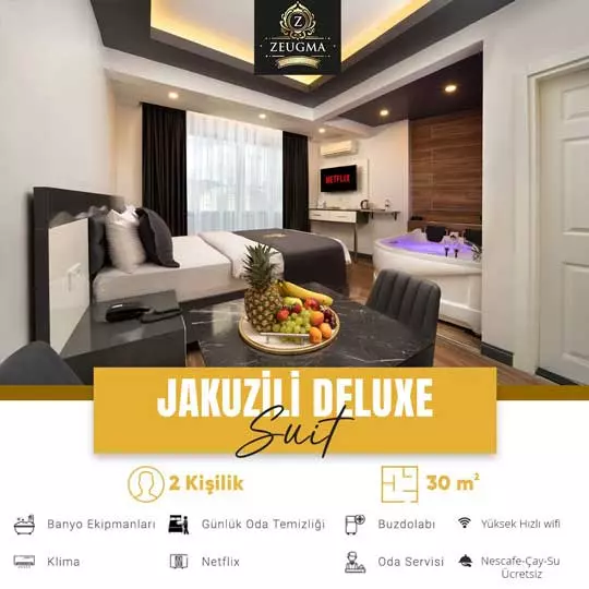 Bakırköy’de jakuzi bulunan deluxe günlük kiralık daire görseli.